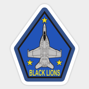 VFA-213 Blacklions - F/A-18 Sticker